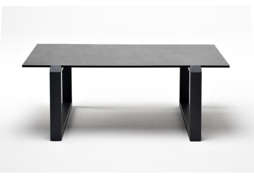  "Варадеро" журнальный стол из HPL 110х60 H43, каркас алюминий темно-серый (RAL 7024), цвет столешницы "серый гранит", фото 2 