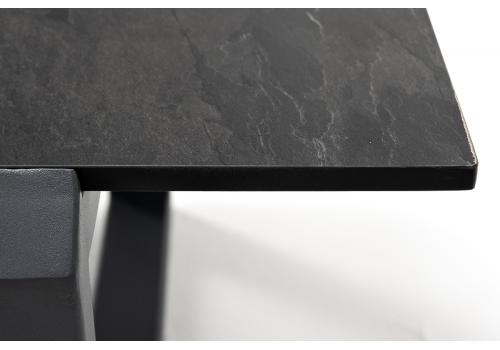  "Варадеро" журнальный стол из HPL 110х60 H43, каркас алюминий темно-серый (RAL 7024), цвет столешницы "серый гранит", фото 5 