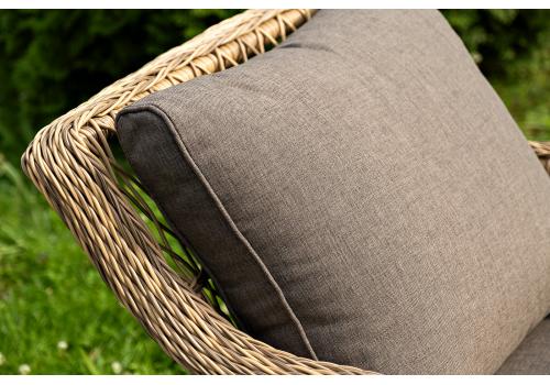  "Гранд Латте" лаунж-зона из искусственного ротанга, цвет соломенный, фото 61 