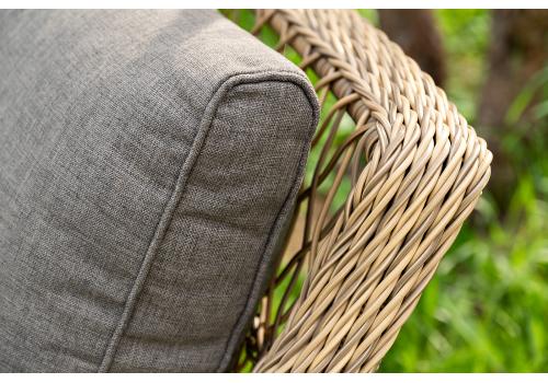  "Гранд Латте" лаунж-зона из искусственного ротанга, цвет соломенный, фото 66 