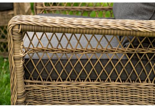  "Гранд Латте" лаунж-зона из искусственного ротанга, цвет соломенный, фото 67 