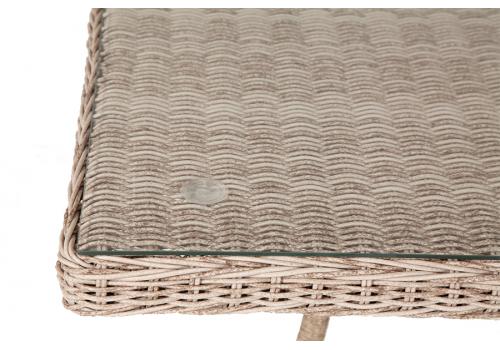  "Латте" плетеный стол из искусственного ротанга 160х90см, цвет бежевый, фото 5 