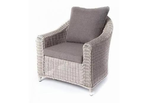  "Кон Панна" кресло из искусственного ротанга, цвет бежевый, фото 1 