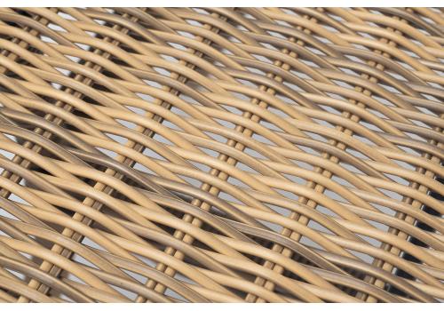  "Латте" плетеный стол из искусственного ротанга 140х80см, цвет соломенный, фото 5 