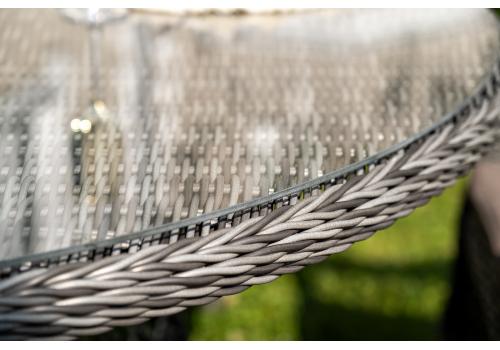  "Эспрессо–150 S" обеденная группа плетеная, цвет графит, фото 14 