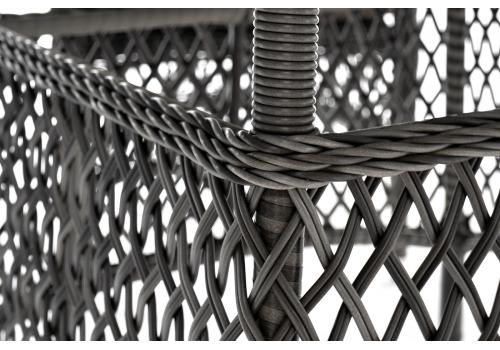  "Эспрессо–150 S" обеденная группа плетеная, цвет графит, фото 25 