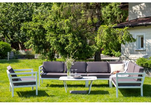  "Глория" модуль диванный правый, каркас из алюминия, фото 7 