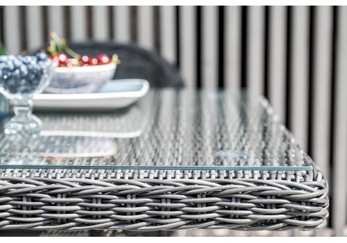  "Фредо" обеденная группа плетеная, цвет графит, фото 9 