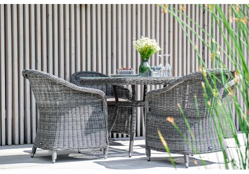  "Фредо" обеденная группа плетеная, цвет графит, фото 11 