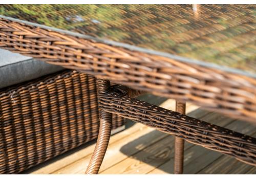  "Моккачино" обеденная группа из искусственного ротанга, цвет коричневый, фото 16 