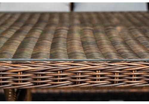  "Моккачино" обеденная группа из искусственного ротанга, цвет коричневый, фото 18 