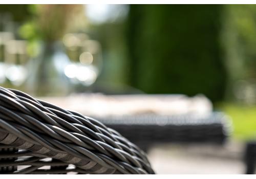  "Сицилия" обеденная группа плетеная, цвет графит, фото 9 