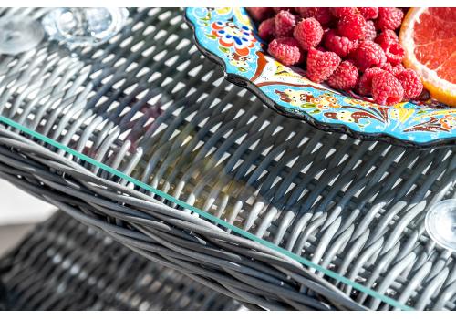  "Толедо" лаунж-зона из искусственного ротанга, цвет графит, фото 7 