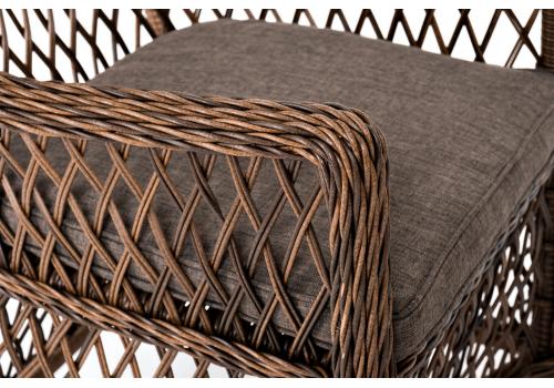  "Эспрессо–80 L" обеденная группа плетеная, цвет коричневый, фото 5 