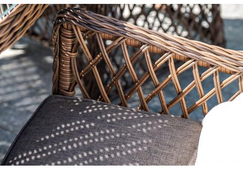  "Эспрессо–150 L" обеденная группа плетеная, цвет коричневый, фото 3 