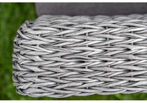  "Капучино" лаунж-зона из искусственного ротанга (гиацинт), цвет серый, фото 16 