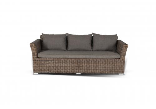  "Капучино Дабл" лаунж-зона из искусственного ротанга, цвет коричневый, фото 4 