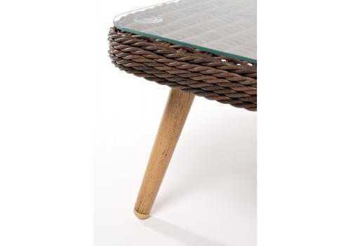  "Прованс" столик журнальный из ротанга, цвет коричневый, фото 6 