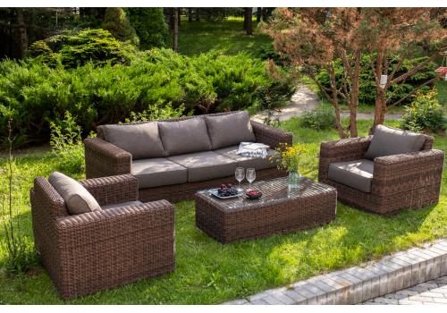  "Боно" лаунж-зона из искусственного ротанга, цвет коричневый, фото 32 