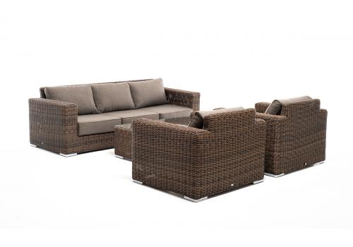  "Боно" лаунж-зона из искусственного ротанга, цвет коричневый, фото 132 