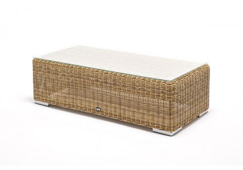  "Боно" журнальный столик из искусственного ротанга, цвет соломенный, фото 1 