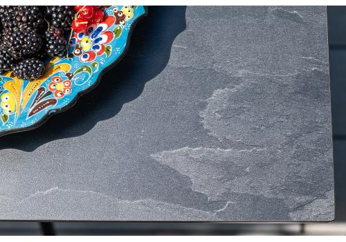  "Конте" интерьерный стол из HPL 63x63см, цвет "серый гранит", фото 7 