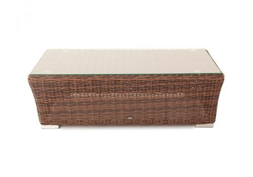  "Капучино" журнальный столик из искусственного ротанга, цвет коричневый, фото 2 