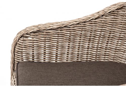  "Эспрессо–80 R" обеденная группа плетеная, цвет бежевый, фото 4 