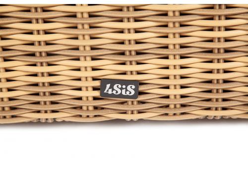  "Порту" сундук водонепроницаемый из искусственного ротанга, цвет соломенный, фото 2 