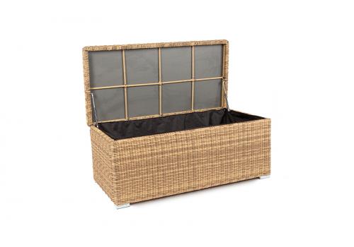  "Порту" сундук водонепроницаемый из искусственного ротанга, цвет соломенный, фото 6 