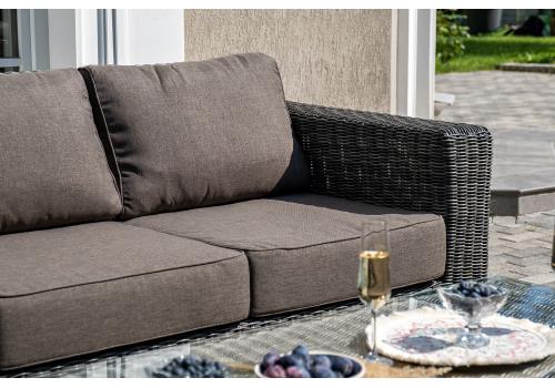  "Боно" лаунж-зона из искусственного ротанга, цвет графит, фото 26 