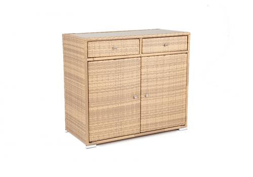  "Мальта" тумба плетеная из искусственного ротанга, цвет соломенный, фото 9 