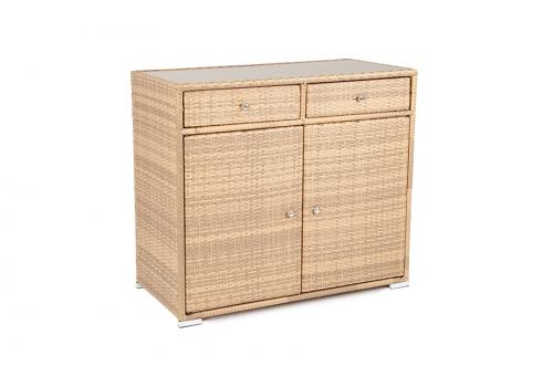  "Мальта" тумба плетеная из искусственного ротанга, цвет соломенный, фото 11 