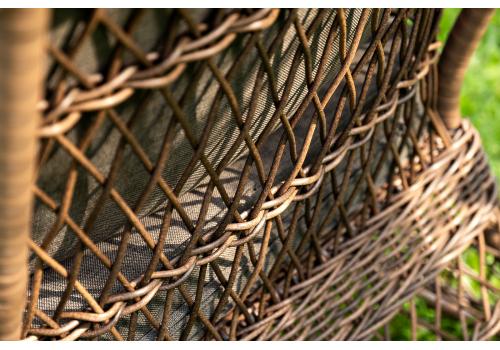  "Гранд Латте" лаунж-зона из искусственного ротанга, цвет коричневый, фото 12 