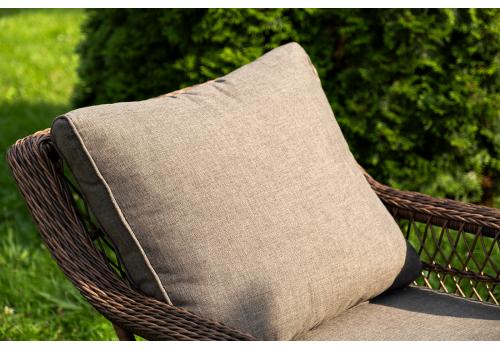  "Гранд Латте" лаунж-зона из искусственного ротанга, цвет коричневый, фото 14 