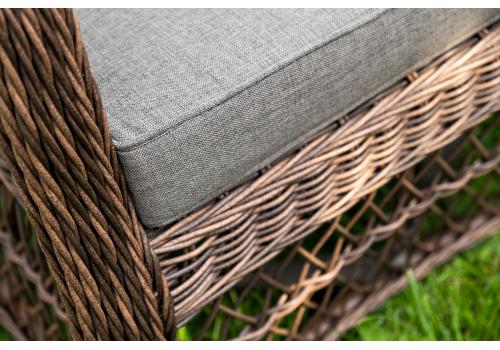  "Гранд Латте" лаунж-зона из искусственного ротанга, цвет коричневый, фото 17 