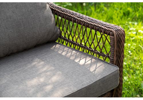  "Гранд Латте" лаунж-зона из искусственного ротанга, цвет коричневый, фото 18 