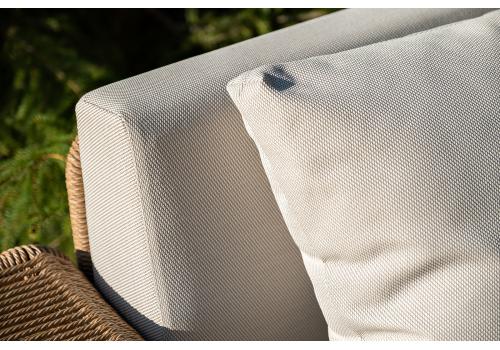  "Мальдивы" трансформирующаяся лаунж-зона из искусственного ротанга, цвет соломенный, фото 13 