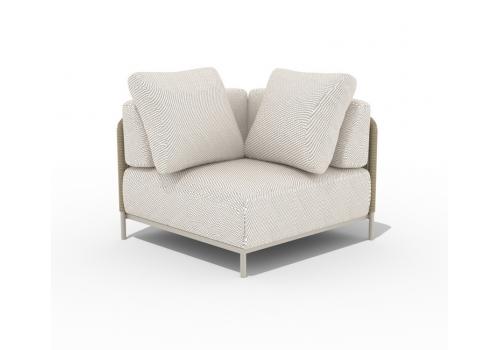  "Мальдивы" трансформирующаяся лаунж-зона из искусственного ротанга, цвет соломенный, фото 21 