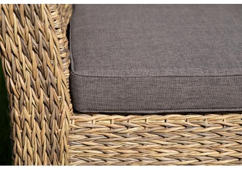  "Капучино" лаунж-зона из искусственного ротанга (гиацинт), цвет соломенный, фото 13 