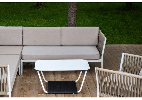  "Касабланка" модульная лаунж-зона из роупа (веревки), каркас из алюминия, фото 8 