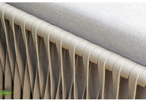  "Касабланка" модульная лаунж-зона из роупа (веревки), каркас из алюминия, фото 14 