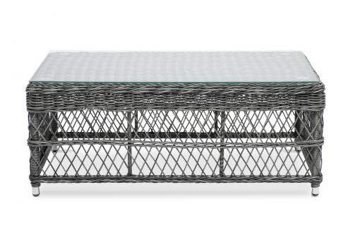  "Гранд Латте" стол журнальный из искусственного ротанга, цвет графит, фото 2 