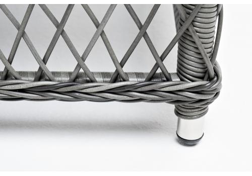  "Гранд Латте" стол журнальный из искусственного ротанга, цвет графит, фото 4 