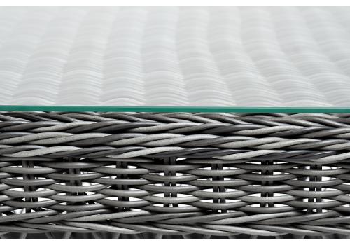  "Гранд Латте" стол журнальный из искусственного ротанга, цвет графит, фото 6 