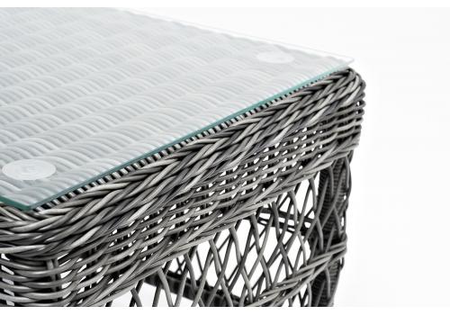  "Гранд Латте" стол журнальный из искусственного ротанга, цвет графит, фото 8 