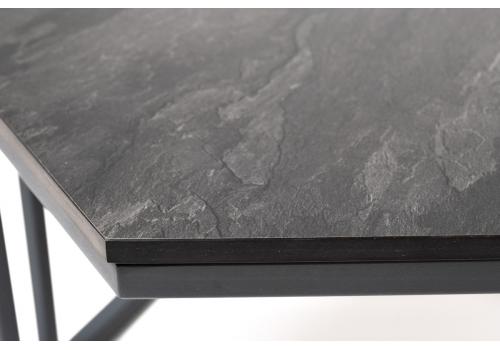  "Женева" интерьерный стол из HPL шестиугольный, D50, H35, цвет "серый гранит", фото 2 