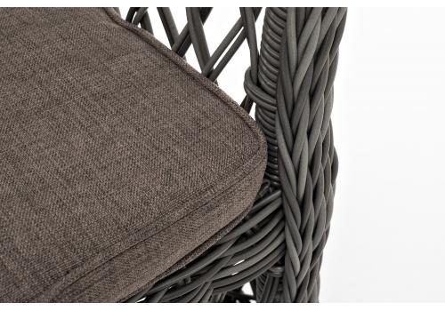  "Сицилия" плетеный стул из искусственного ротанга, цвет графит, фото 6 