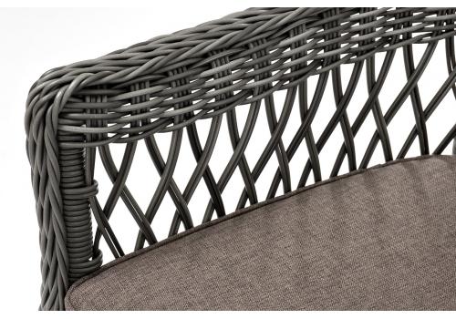  "Сицилия" плетеный стул из искусственного ротанга, цвет графит, фото 7 