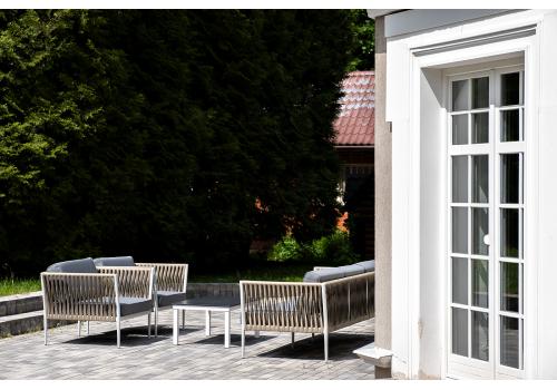  "Касабланка" лаунж-зона плетеная из роупа 5-местная, цвет серый, фото 7 